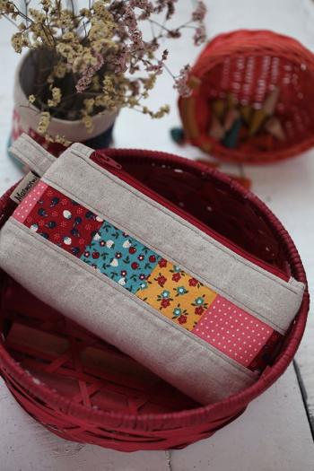 Ví/pouch vải handmade 4
