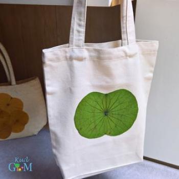 Túi vải thô canvas lá sen