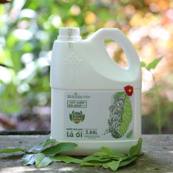 Nước rửa bát chiết xuất lá ổi- Can 3.68 lít
