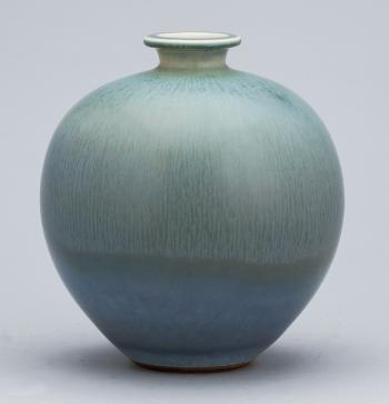 Bình hoa sứ dáng tròn